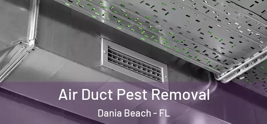 Air Duct Pest Removal Dania Beach - FL
