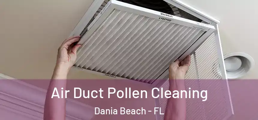 Air Duct Pollen Cleaning Dania Beach - FL